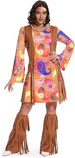 Disfraz Cubrebotas Ulikey para Carnaval - Vestirse de Hippie