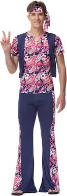 Disfraz Hippie Pareja para Halloween y Carnaval