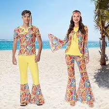 Disfraz Hippie Pareja – Gefomuofe para Halloween y Actuaciones