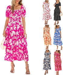 Vestido Hawaiano Redondo de Algodón para un Verano Inolvidable