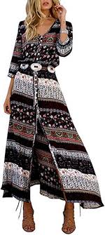 Vestido Floral Butterme Vintage Bohemia - Tu Opción Perfecta para un Look Hippie