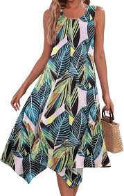 Vestido Playero Bohemio Redondo - Estilo Hippie a Buen Precio