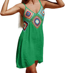 Vestido Hippie Crochet Irregular - Stry