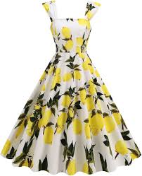 Vestido Vintage Elegante Midi para Graduación - Estilo Hippie Mango