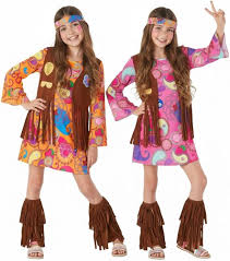 Disfraz de Hippie para Niña - Elegancia y Diversión