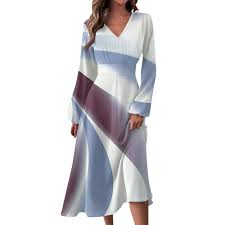 Vestido Holgado con Impresión - Estilo Hippie Chic para Fiestas