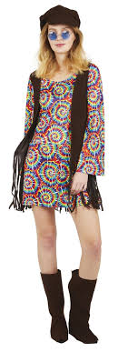 Disfraz Adulto Ptit Clown Re66418: Viste de Hippie con Estilo