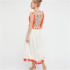 Vestido Bordado Hippie CJWSLYT: Elegancia y Estilo Único