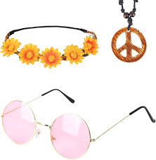 Gafas Hippies de Girasol para Niñas - Accesorios Perfectos para el Verano