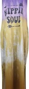 Vestido Hippie Soul LRWEY con Estampado Gradiente y Bolsillos