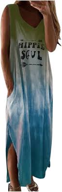 Vestido Hippie Soul Estampado Casual: Tu Compañero Perfecto para el Verano