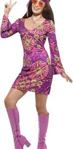 Disfraz Vestido Multicolor SmiffyS 45519X1 - ¡Sé el alma de la fiesta!