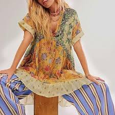 Vestido Elegante Espalda Descubierta para Adolescentes - Estilo Hippie