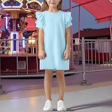 Vestido Redondo con Volantes para Adolescentes - Estilo Hippie de Verano