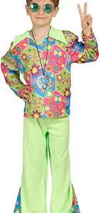 Disfraz de Hippie para Niño - Vestimenta Caracterización Woodstock