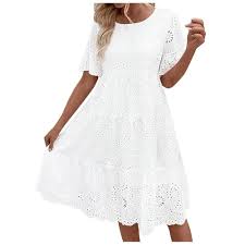 Vestido Blanco Ideal para Bodas Informales de Verano