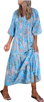 Vestido Estampado Ideal para Vacaciones - Perfecto para Bodas y Damas de Honor