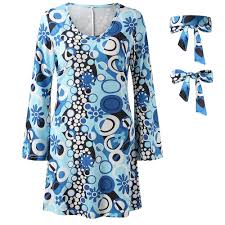 Vestido Festival Elegante de Flores Hippis para Gorda