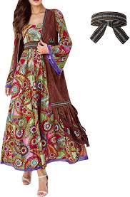 Vestido Personaje Primitivo - Un Toque Hippie para Tu Estilo