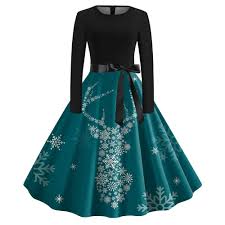 Elegante Vestido Invierno para Invitadas con Estilo Hippie