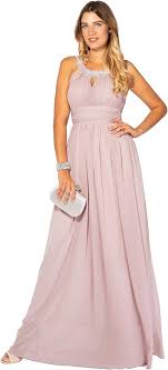 Vestido Hippie Boda Invitada Pecho Grande - KRISP 3577 TAU