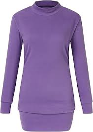 Vestido Morado Hippie Manga Larga Imperio de Terciopelo Fruncido