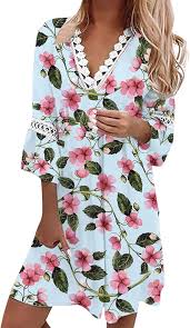 Vestido Elegante de Impresión para Damas de Honor - Estilo Hippie