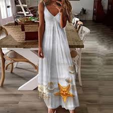 Vestido Hawaiano Elegante para Adolescentes - Dislsokrhov albaricoque