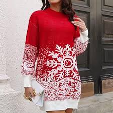 Vestido Versión Perezosa Invierno Abertura - Estilo Hippie para Mujeres