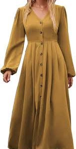 Vestido Cintura Acampanado para Invitadas - Estilo Hippie y Elegante