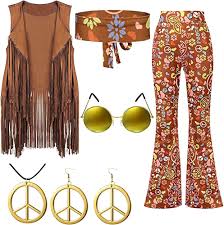 Conjunto Carnaval EraAja: Ropa Hippie de los Años 70